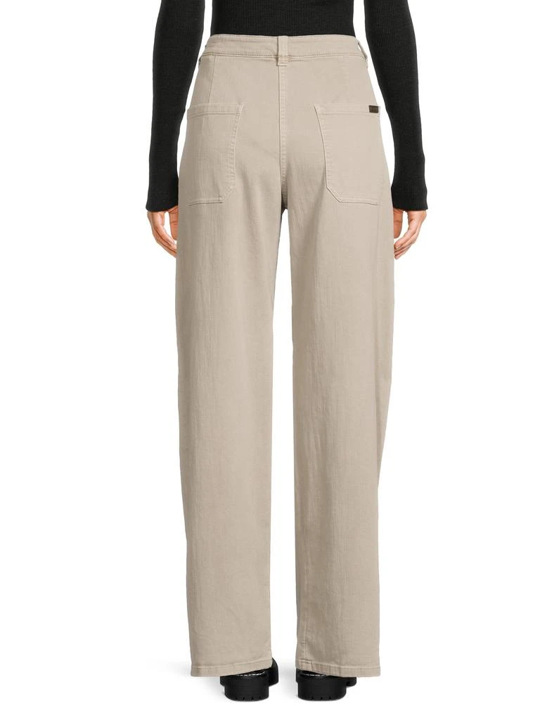Brunello Cucinelli Flat-Front Crop Trousers 2