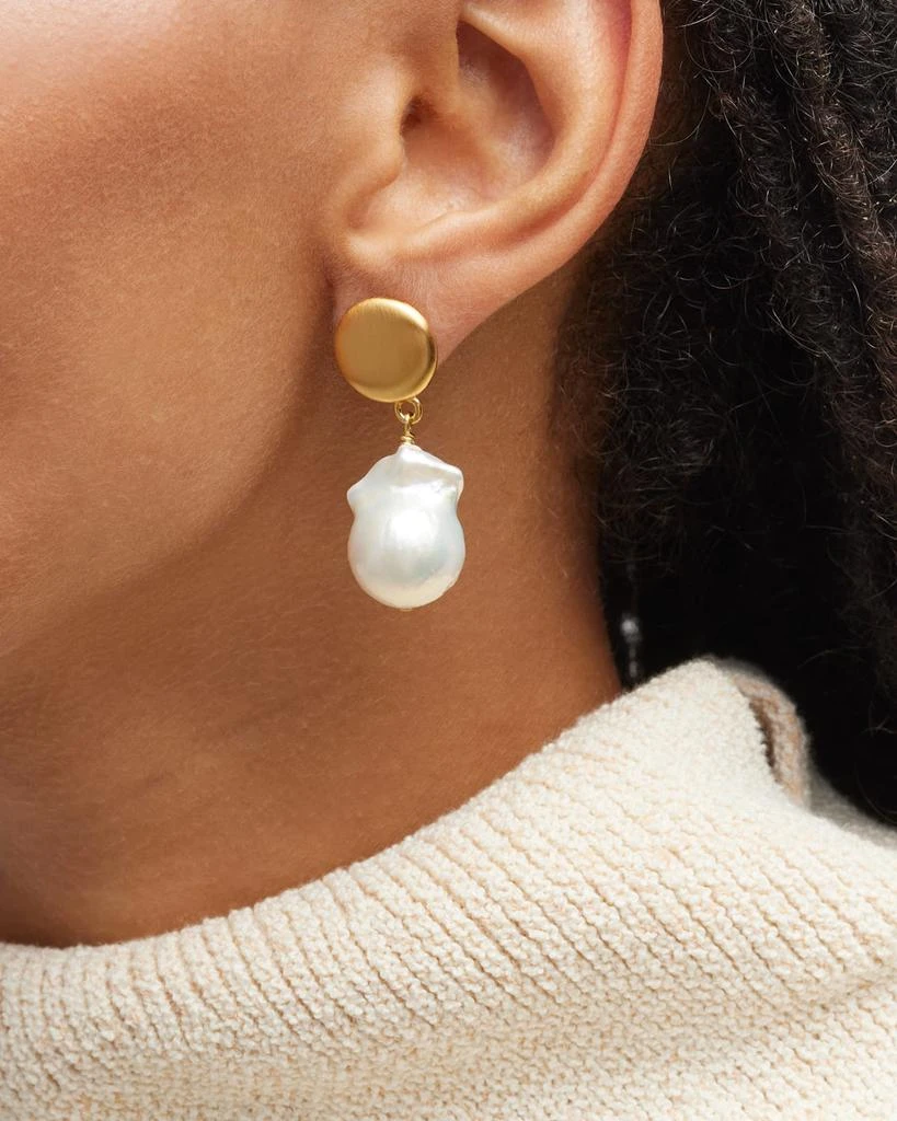 NEST Jewelry Baroque Pearl Drop Earrings 2