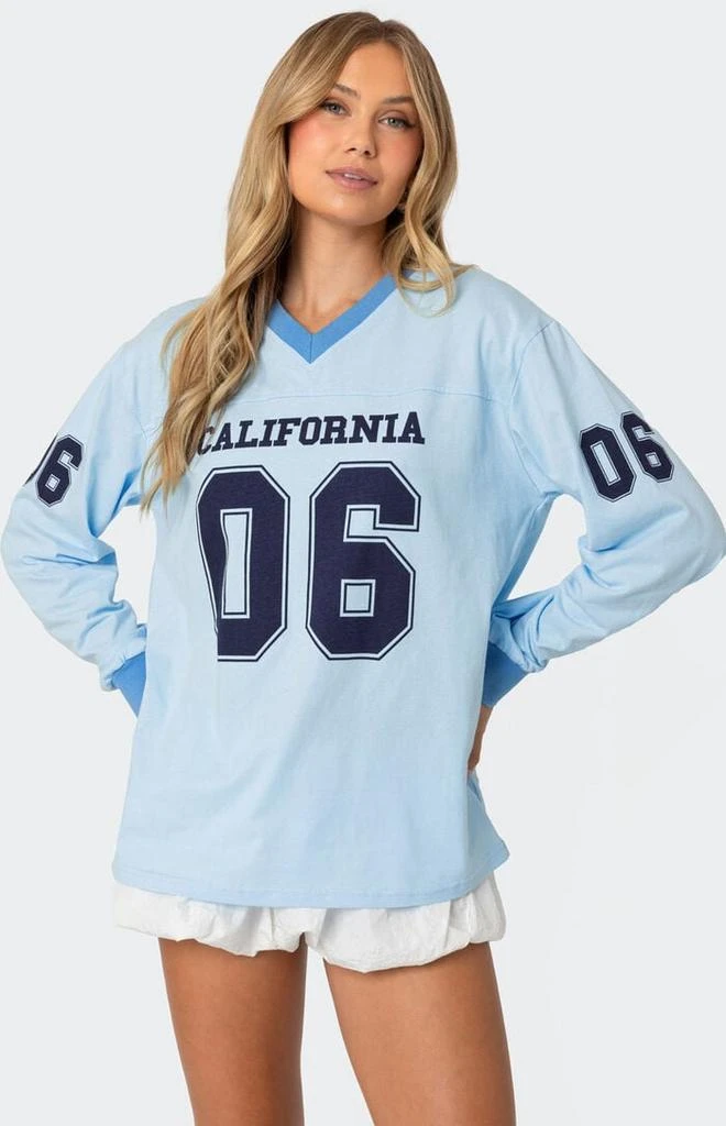Edikted 06 Oversized Long Sleeve T-Shirt 1