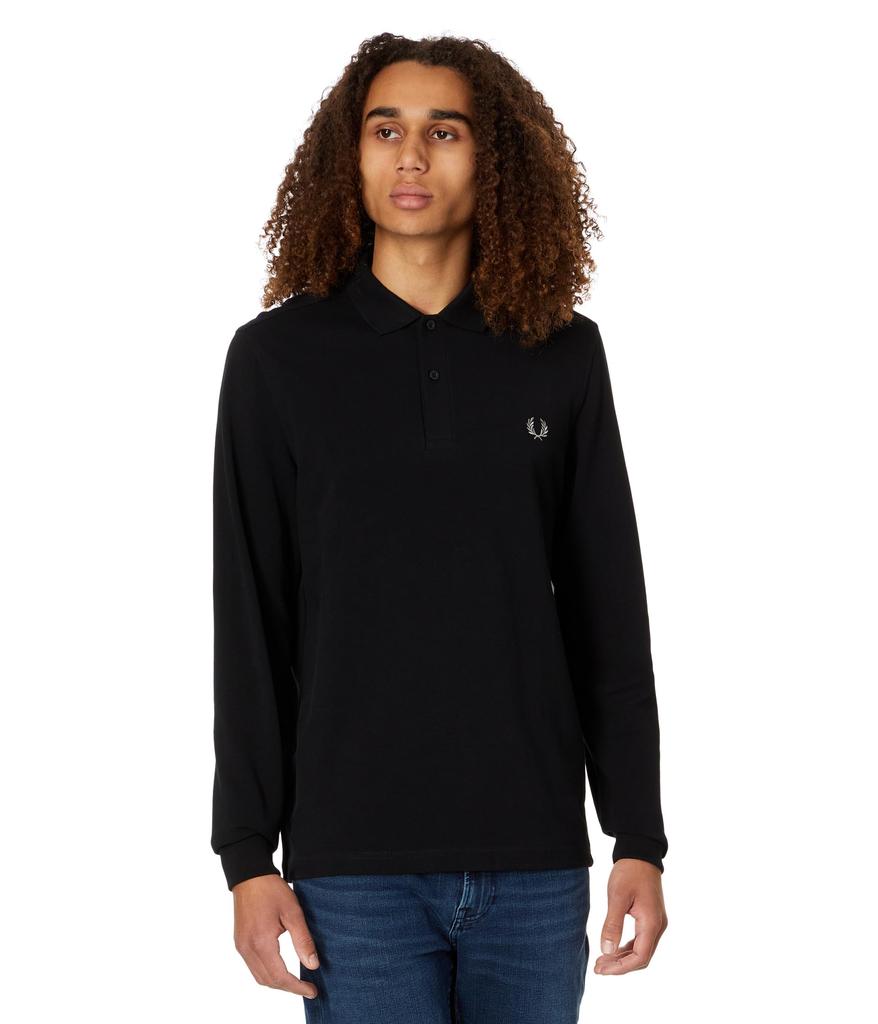 Fred Perry Long Sleeve Plain Fred Perry Shirt