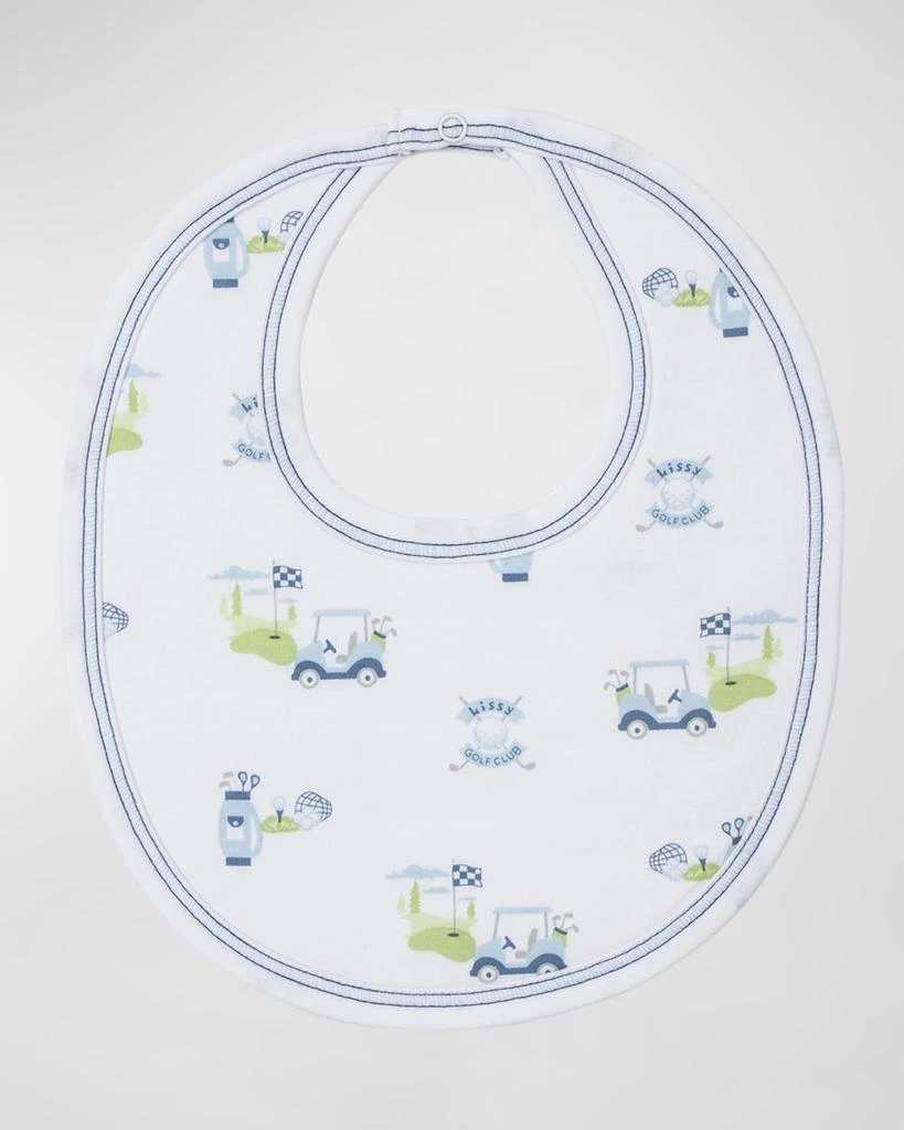 Kissy Kissy Boy's Golf Club Blanket and Bib Set 2