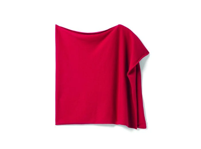 Eric Bompard Poncho court - Accessoire - GARNET