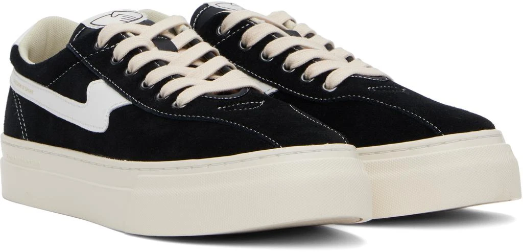 Stepney Workers Club Black & White Dellow S-Strike Cup Suede Sneakers 4