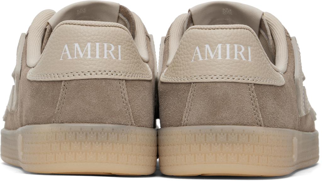 AMIRI Brown Pacific Bones Sneakers
