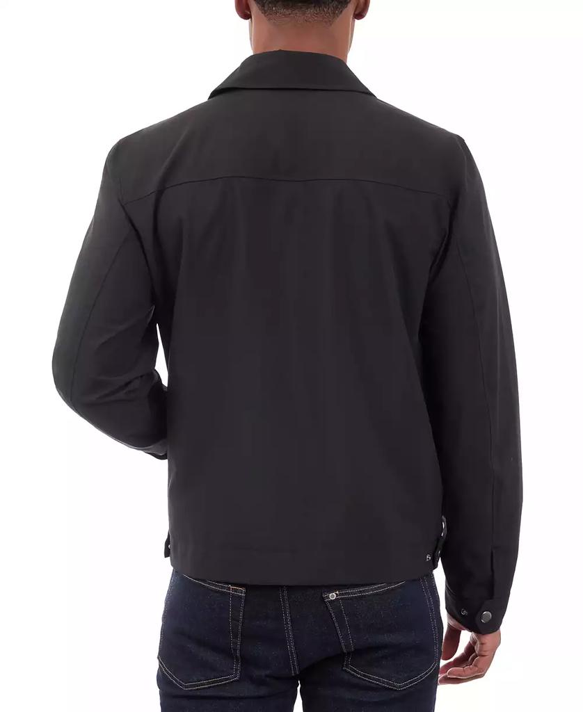 London Fog Men's Hipster Stretch Water-Resistant Full-Zip Jacket