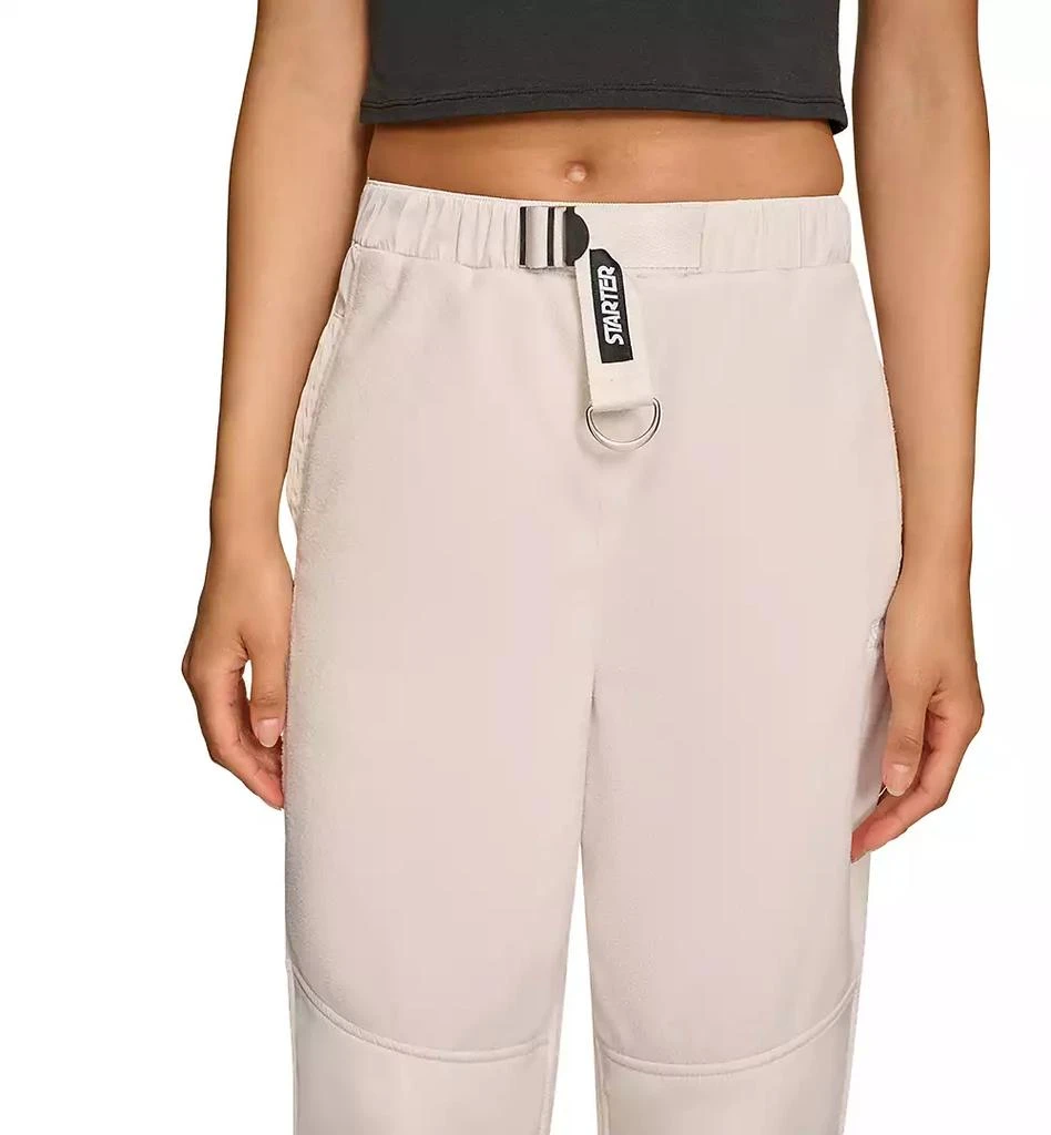 Starter Women's Belted Brushed FleeceJoggers 4
