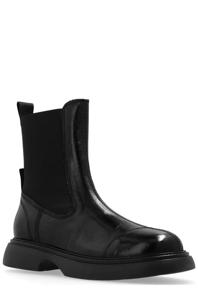 Ganni Ganni Round-Toe Slip-On Chealsea Boots 2