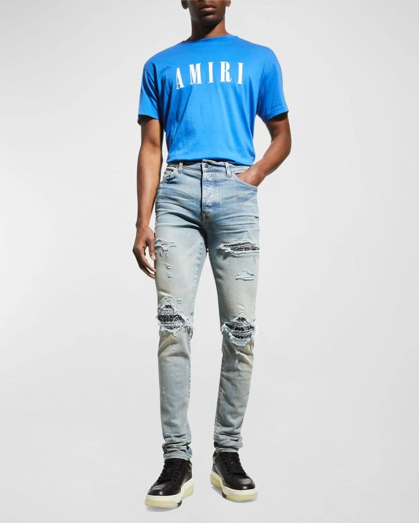AMIRI Men's MX1 Bandana Repair Skinny Jeans 2