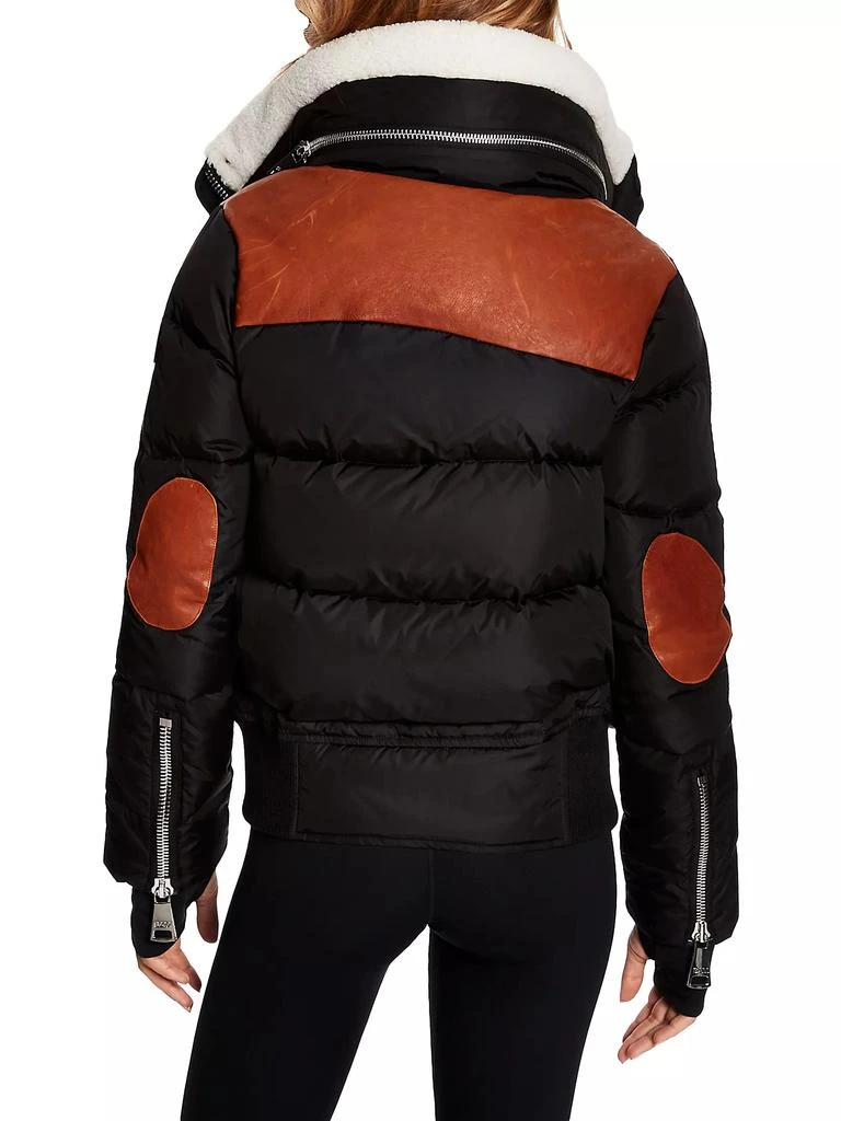 SAM. Sawyer Shearling-Embellished Down Jacket 4