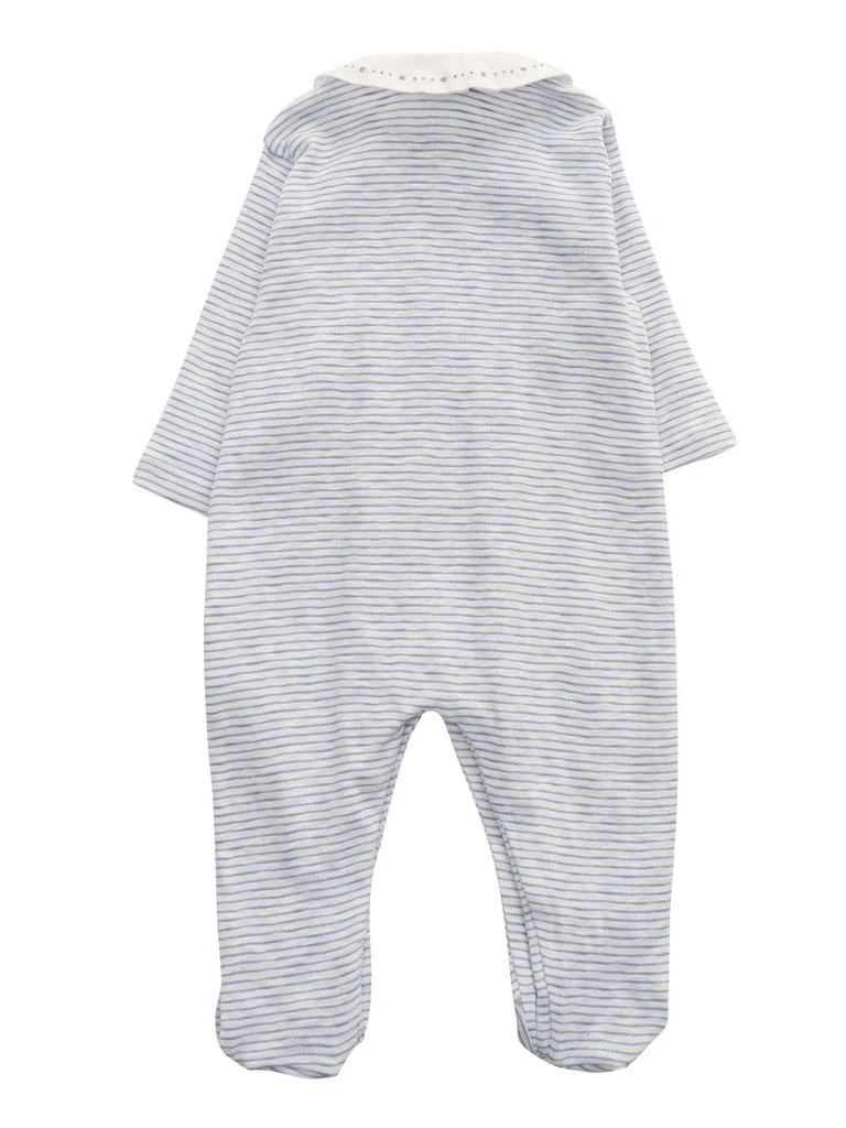 Tartine et Chocolat Tartine et Chocolat Striped Knitted Onesie Pajamas 2