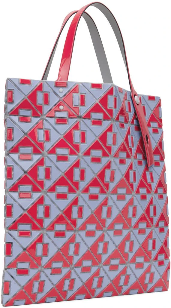 Issey Miyake Red & Blue Connect 6x6 Tote 2