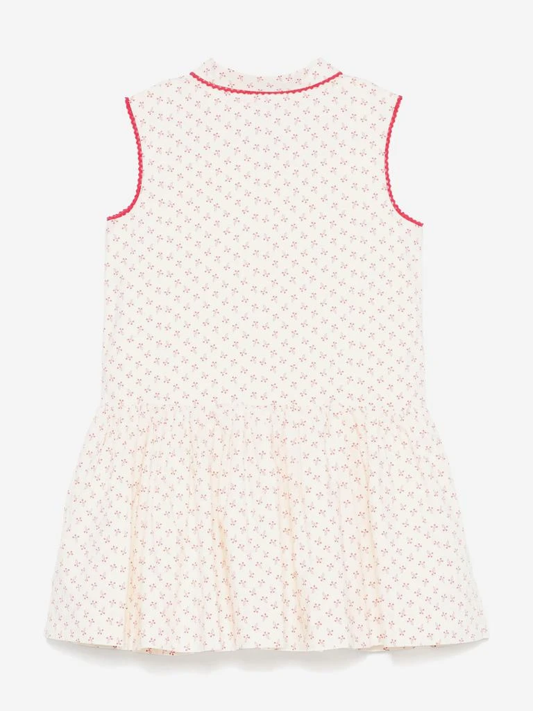 Bonpoint Girls Erinna Dress in Red 3