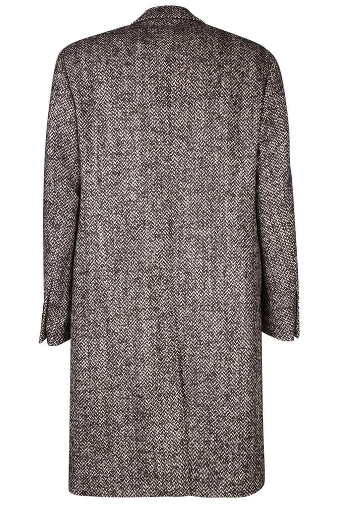 LARDINI Lardini Single-Breasted Brooch-Detailed Coat 2