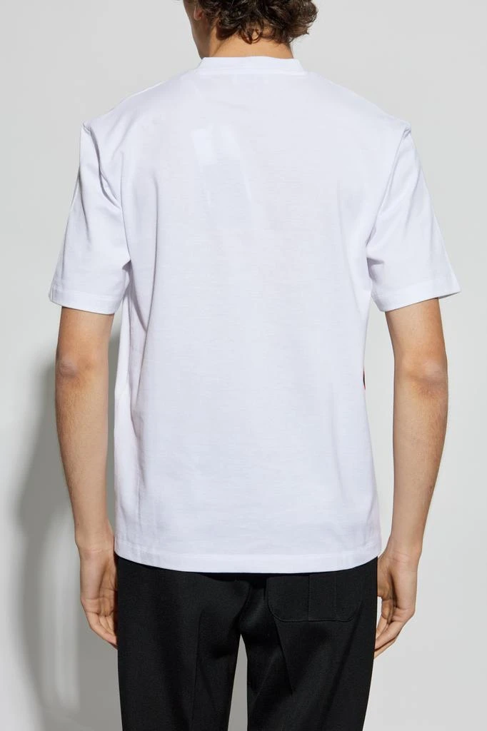 Salvatore Ferragamo T-shirt with printed logo 4