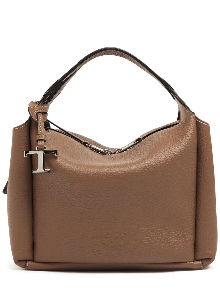 Tod's Mini Bauletto Leather Top Handle Bag 1