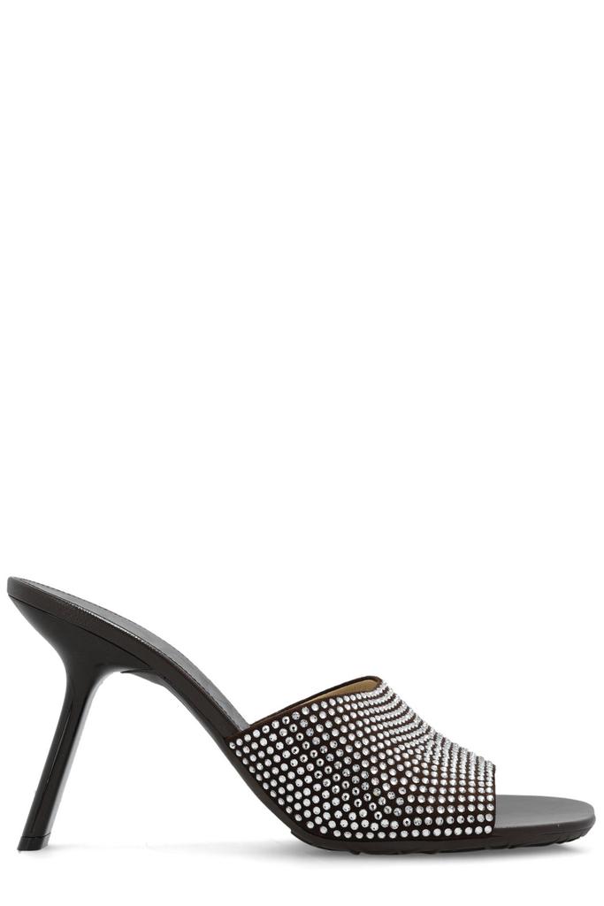 Loewe Loewe White Leather Petal Thong Mules Women's IT 36