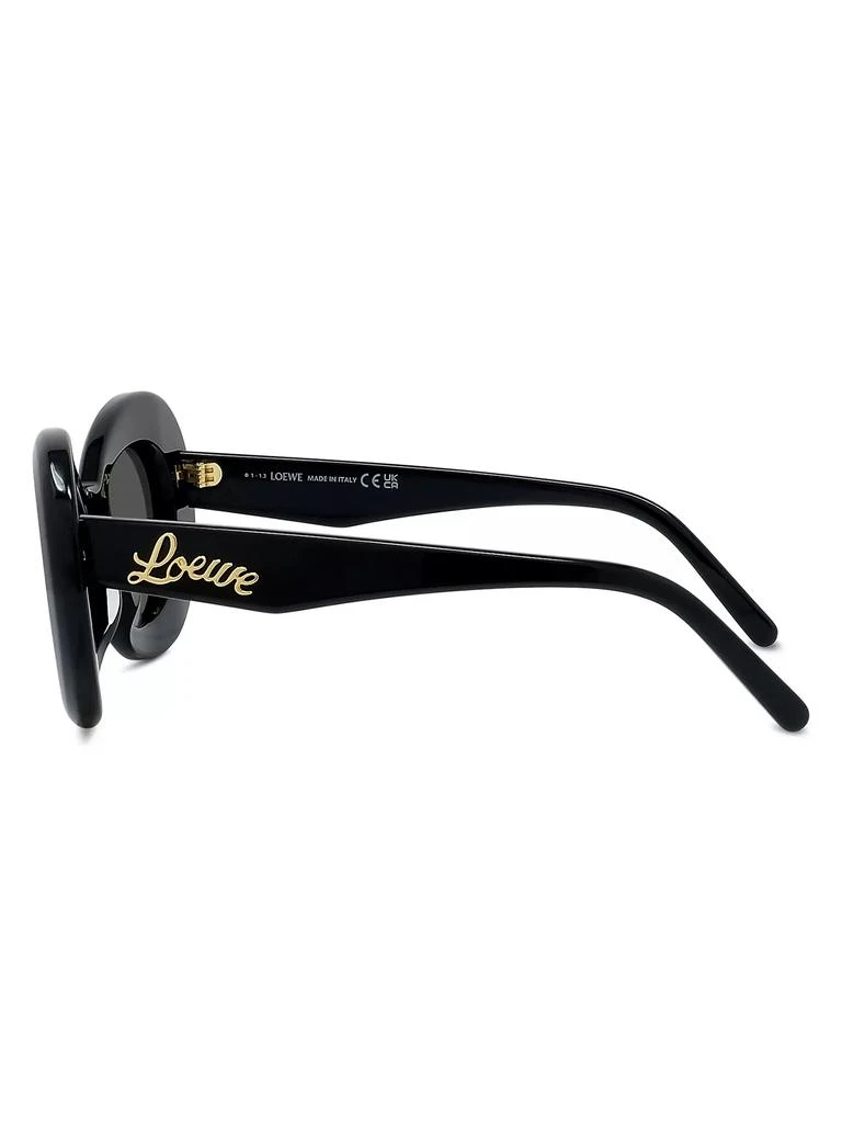 Loewe Curvy 47MM Oversized Oval Sunglasses 4