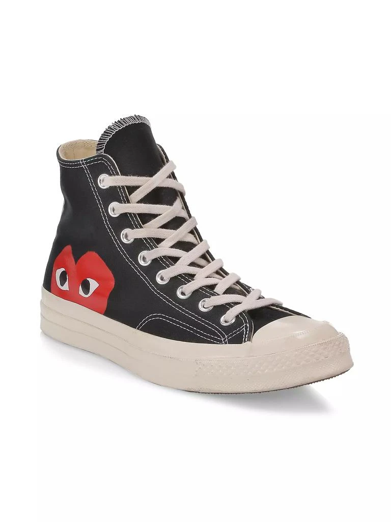 Comme des Garcons CdG PLAY x Converse Men's Chuck Taylor All Star High-Top Sneakers 2