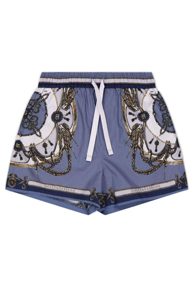 Dolce 
Gabbana Dolce 
Gabbana Kids Printed Drawstring Shorts