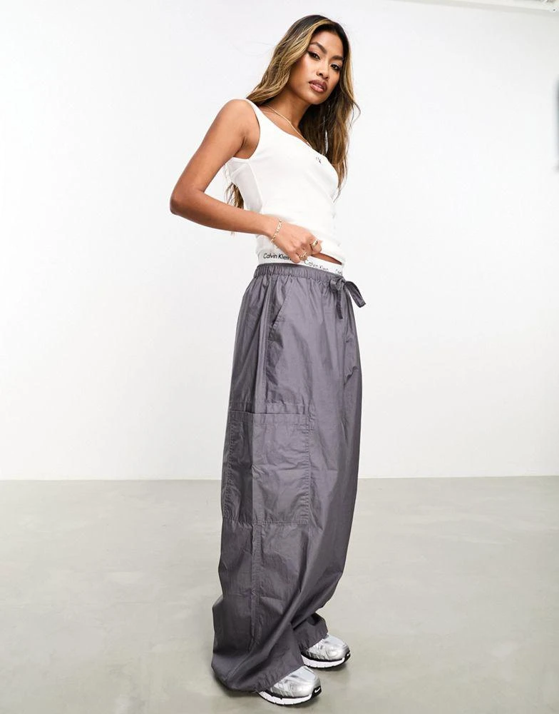 Calvin Klein Calvin Klein Jeans rib tank top in white 2