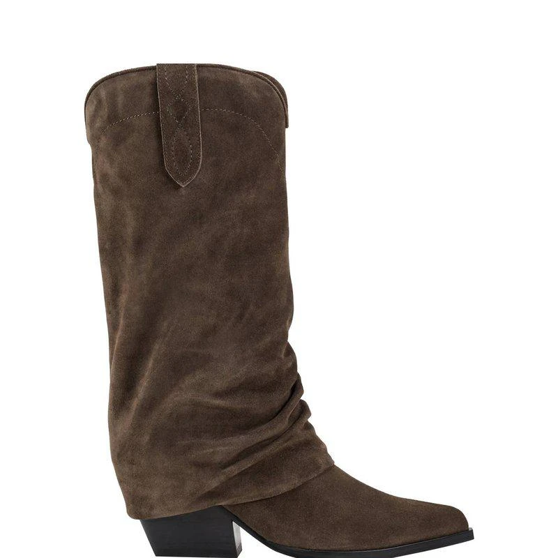 Marc Fisher Women's Calysta Boot In Dark Green 1
