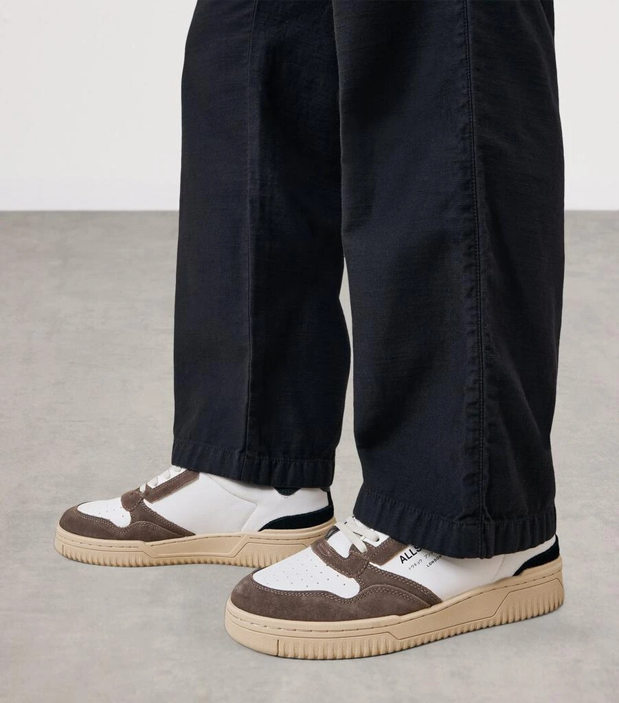 ALL SAINTS Leather Regan Sneakers 2