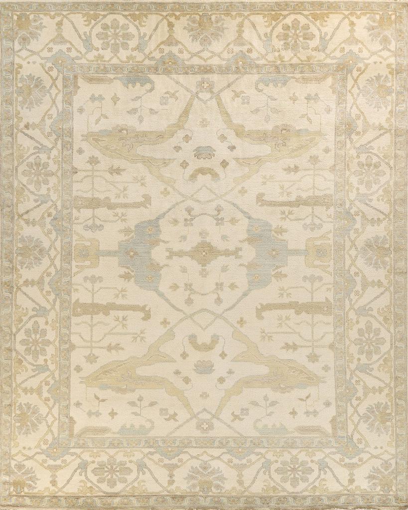 Exquisite Rugs Antique Weave Oushak Rug