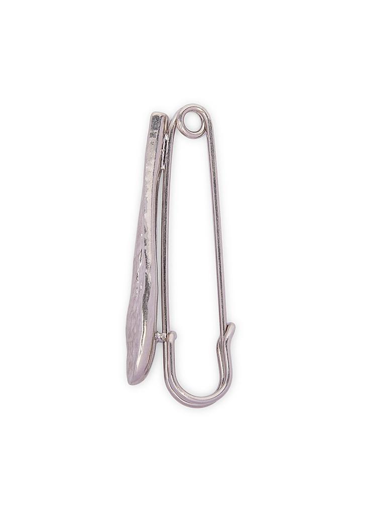 Dries Van Noten Silvertone Safety Pin Brooch - Fashion Accessories