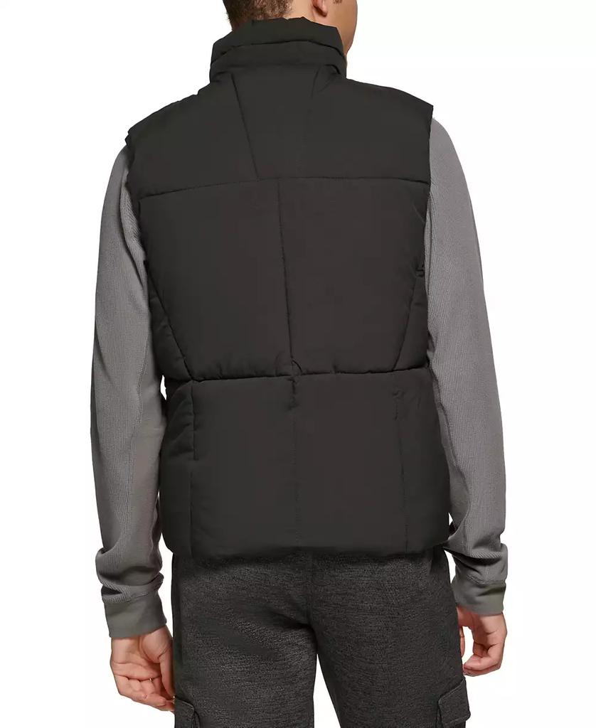 BASS OUTDOOR Men's Glacier Quilted Full-Zip Hiking Vest