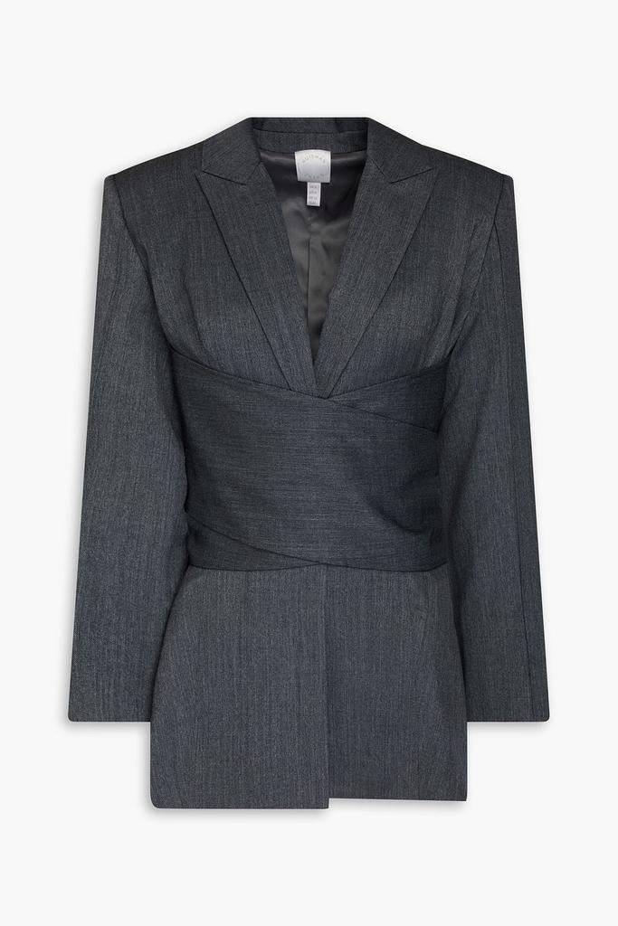Huishan Zhang Lucas wool-blend twill blazer
