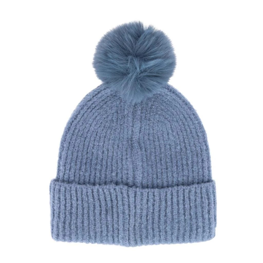 David & Young Women's Mama Knit Winter Beanie with Matching Pom 2