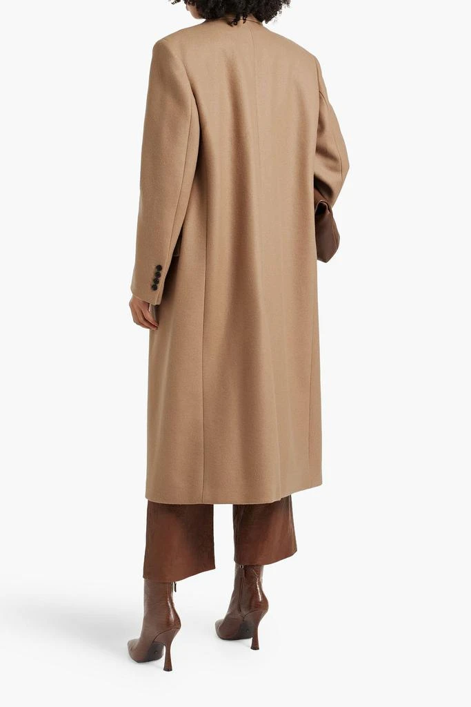 Nili Lotan Edmont double-breasted wool-blend felt coat 3
