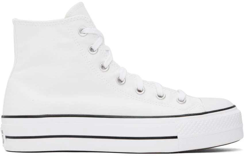 Converse White Chuck Taylor All Star Platform Sneakers 1