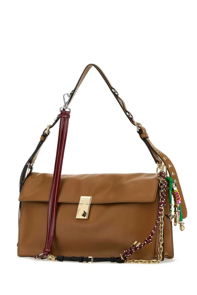 Prada Prada Tassel Detailed Large Shoulder Bag 3