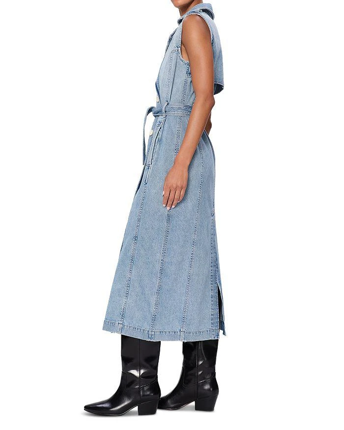 white christmas dresses Denim Trench Coat – BLANKWardrobe main image 0