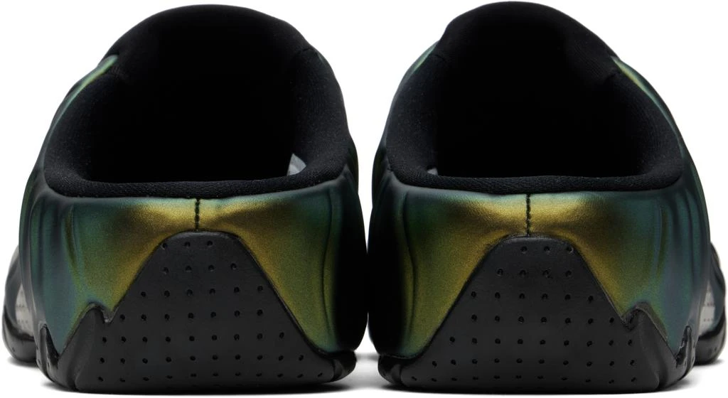 NIKE Black & Gold Clogposite Slip-on Loafers 2