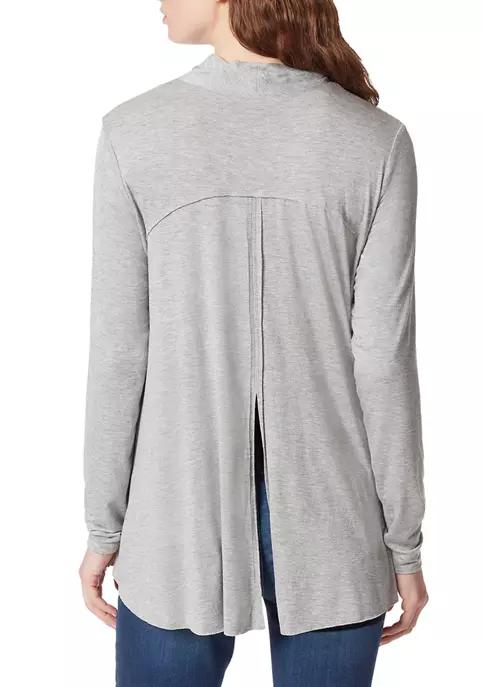 William Rast Womens Taylor Knit Seamed Top