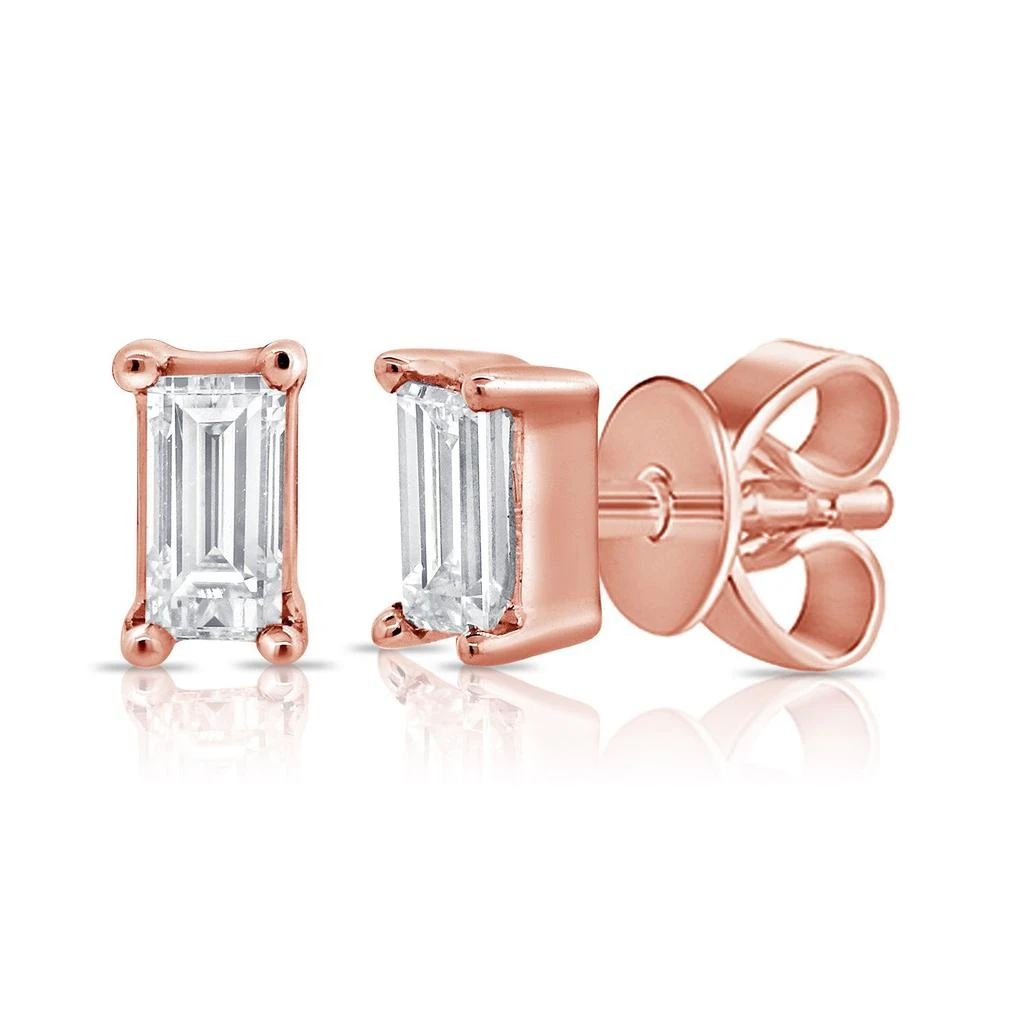 Sabrina Designs 14k Gold & Diamond Baguette Studs 3