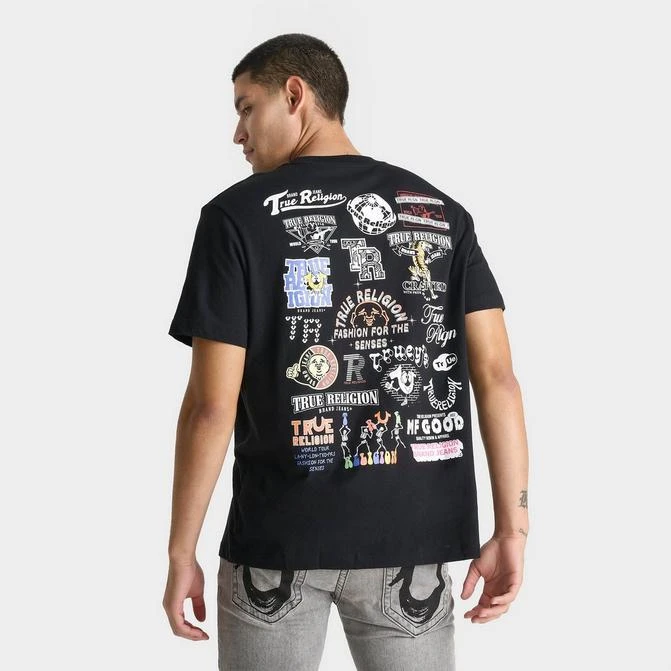 True Religion Men's True Religion Multi Graphic T-Shirt 1