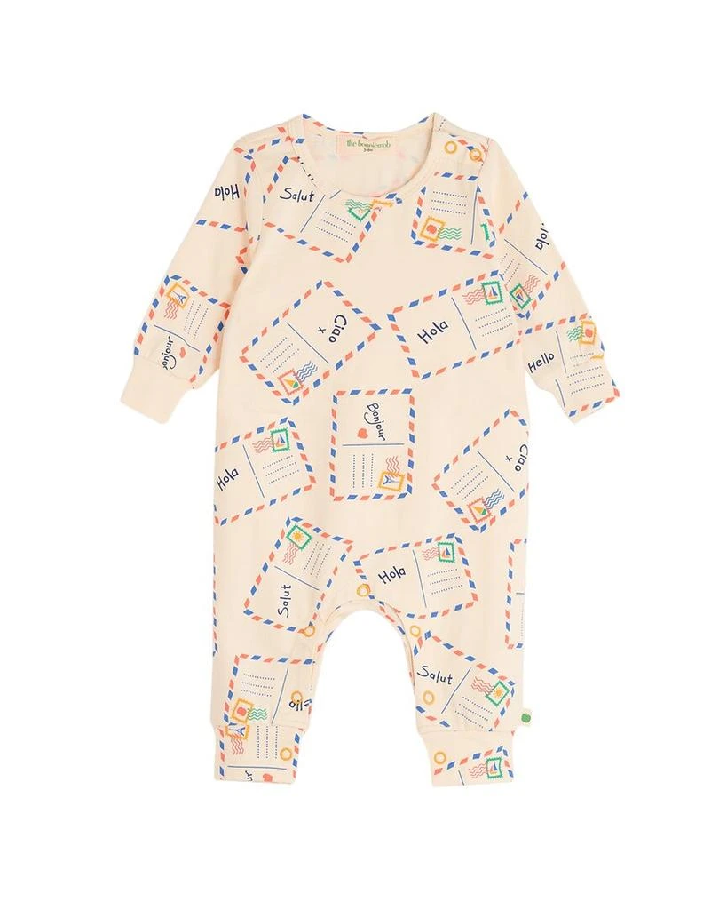 The Bonnie Mob The Bonniemob Cotton Jersey Playsuit 1