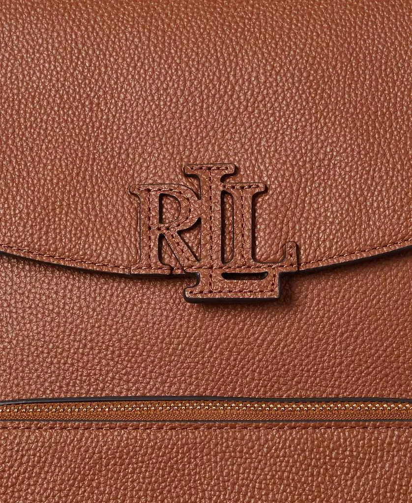 Ralph Lauren Pebbled Leather Medium Cameryn Backpack 5