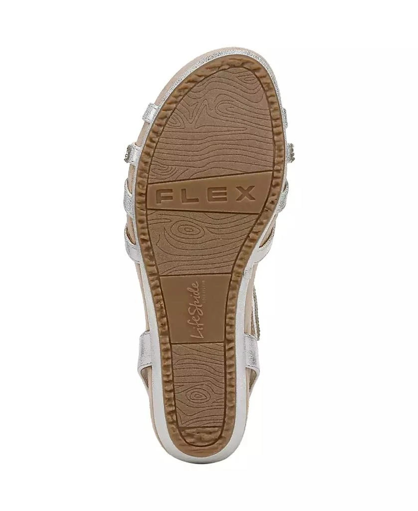 LifeStride Women's Miami Strappy Wedge Sandals 5