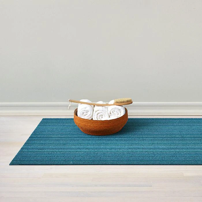 Chilewich Skinny Stripe Shag Big Mat, 36" x 60" 2