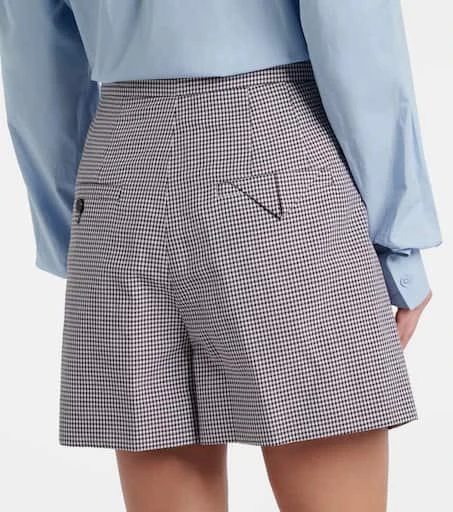Dorothee Schumacher Casual Graphic gingham shorts 5
