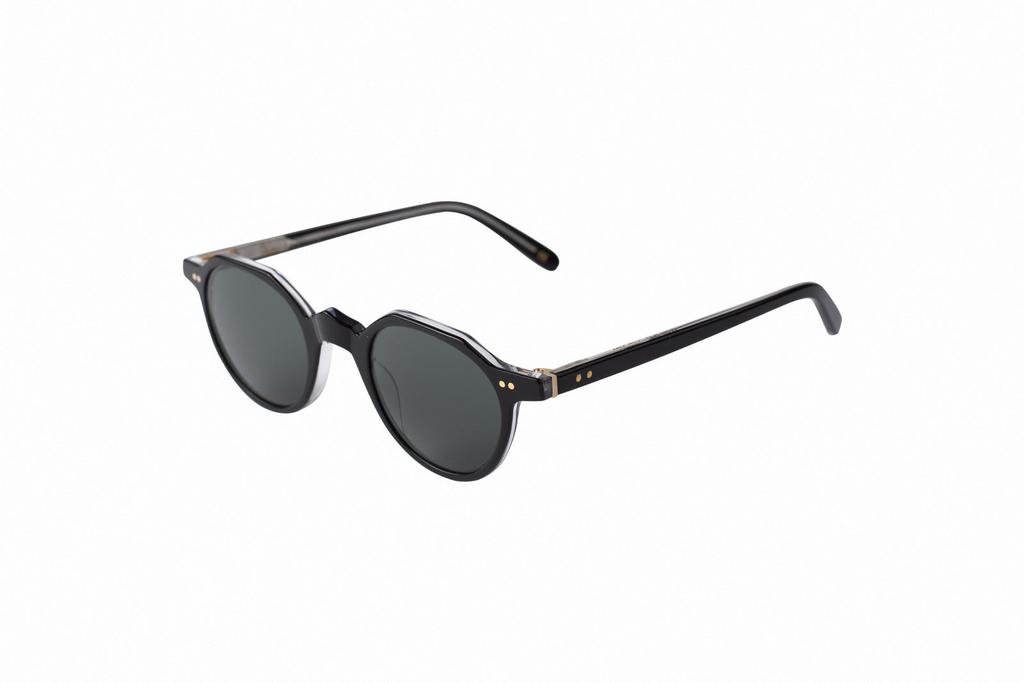 Lesca Lesca P21 Round Frame Sunglasses