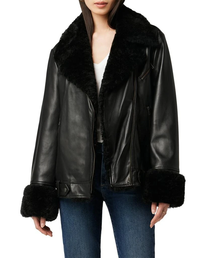Joe's Jeans The Lennox Leather Jacket 1