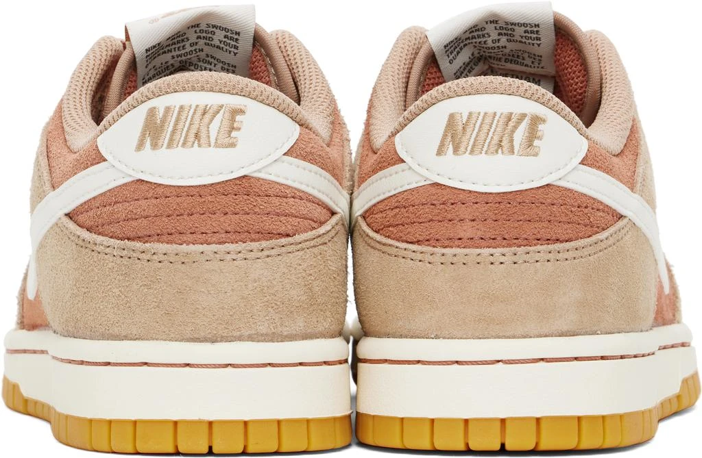 NIKE Pink & Brown Dunk Low Retro SE Sneakers 2
