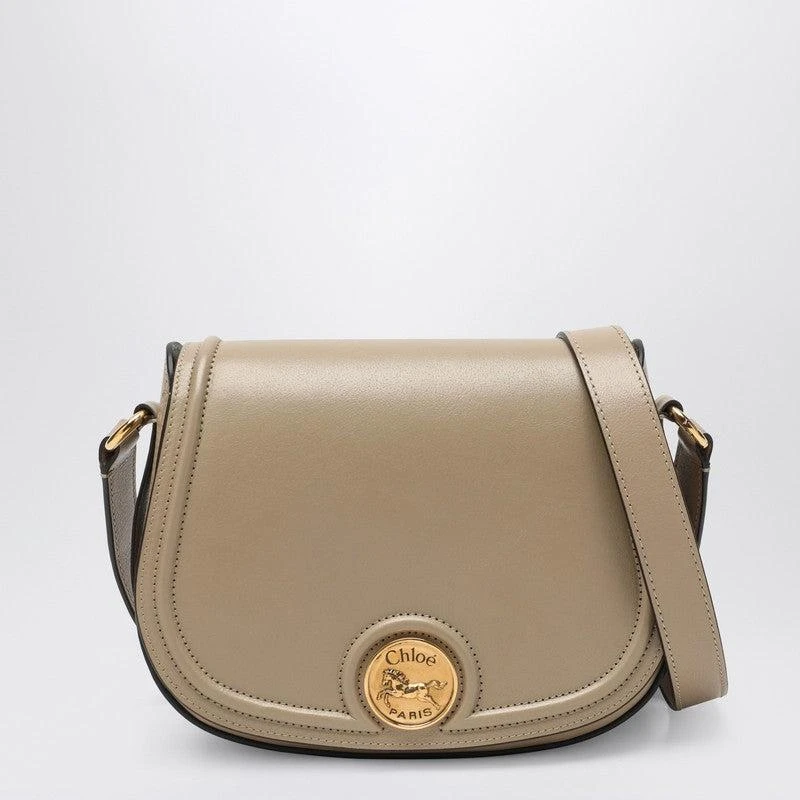 Chloé Women's Saddle Horse Medal Bag In Hamme pink Leather 1