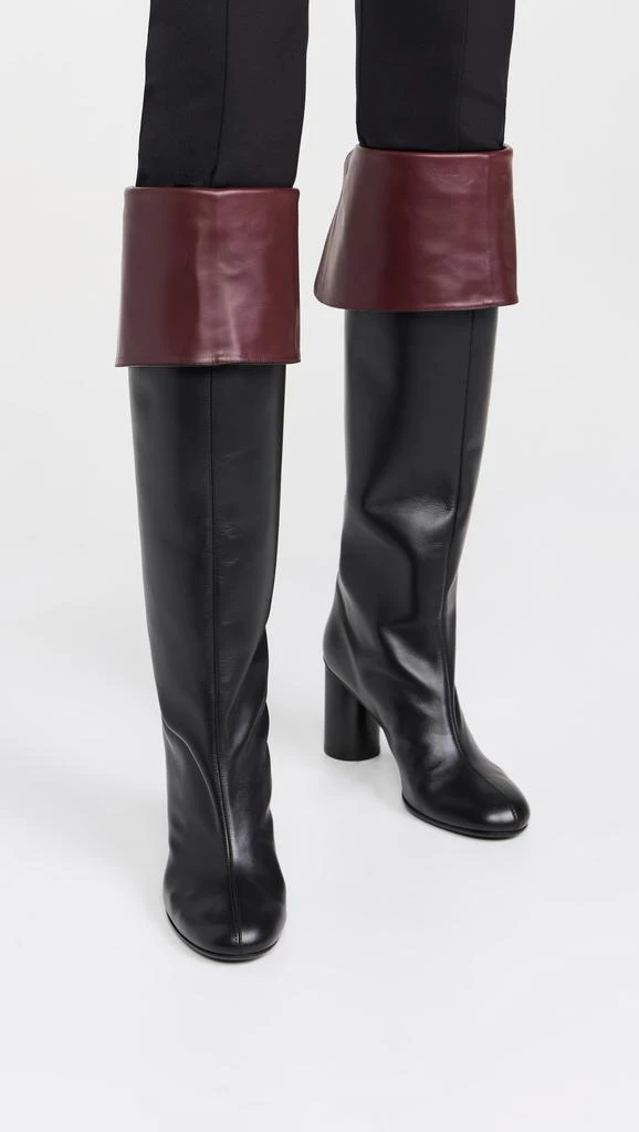 CO Bicolor High Heel Boots 3