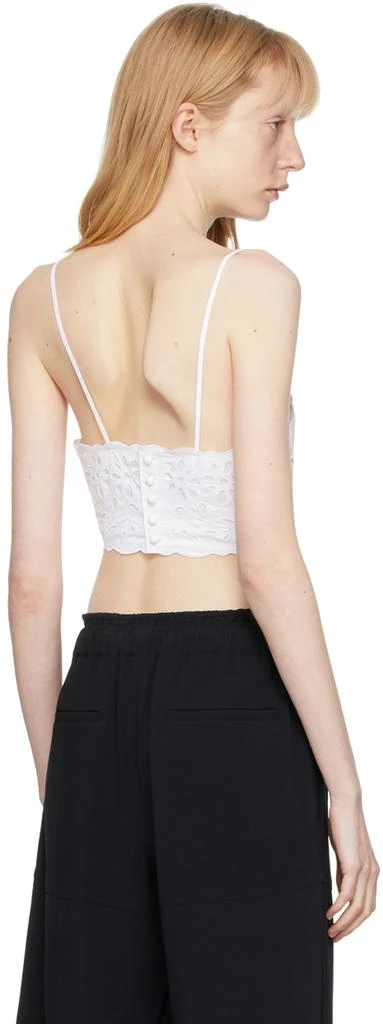 Chloé White Broderie Anglaise Tank Top 3